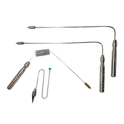 Quiro Concepts Aurameter, Dowsing Rods and Pendulum - Measure Chakras, Energy Detector, Paranormal Activity, Answer Questions, Reiki Healing, Feng Shui - Mystery of The Amazon from Brazil