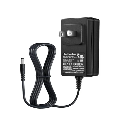 Security-01 AC to DC 15V 2A Power Supply Adapter,15V Power Supply Replacement for Litter-Robot II 2 Bubble,Open Air Self Cleaning Litter Box Power Cord