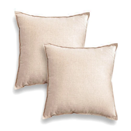 Jeanerlor Solid Natural Cotton Linen Decoration 18