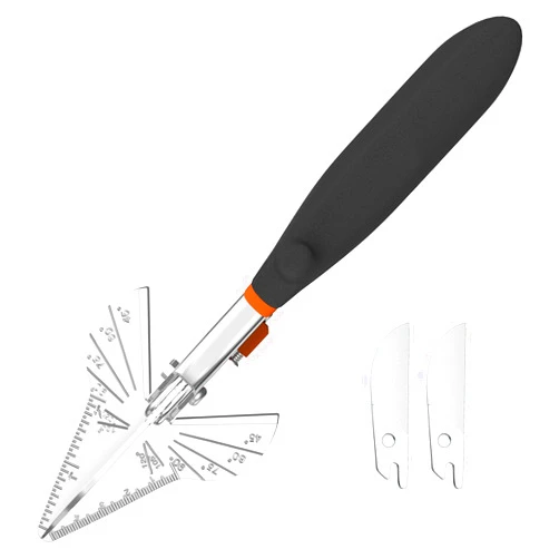 GARTOL Multi Angle Miter Shears Cutter, Multifunctional Trunking Shears For Vinyl Wood Molding Trim, Adjustable at 45 To 120 Degree with Replacement SK5 Blades