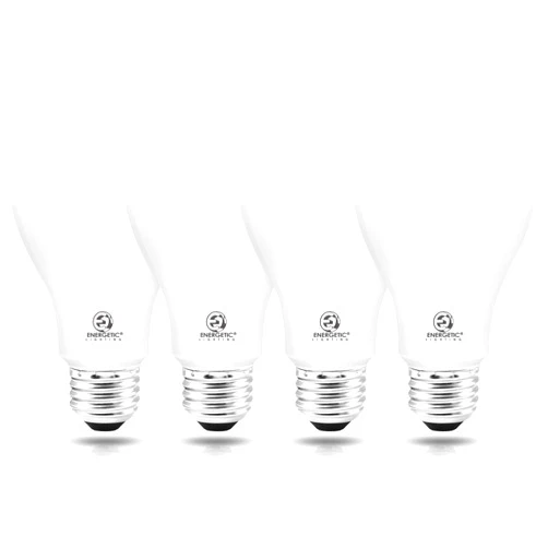 Energetic Lighting Energetic LED Bulbs 150 Watt Equivalent, 2600LM Super Bright Light Bulbs, Daylight 5000K, Dimmable A21 LED Bulb, E26 Standard Base, UL Listed, Damp Rated, 4 Pack