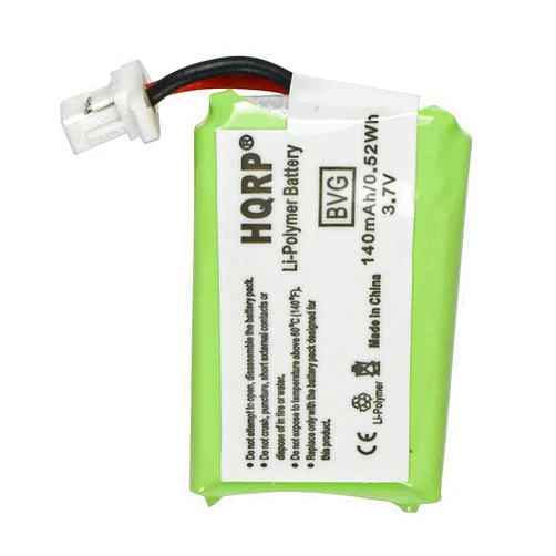 HQRP 140mAh Battery Compatible with Plantronics CS540 CS530 CS540A 86180-01 Wireless Headset 84479-01 Savi CS540