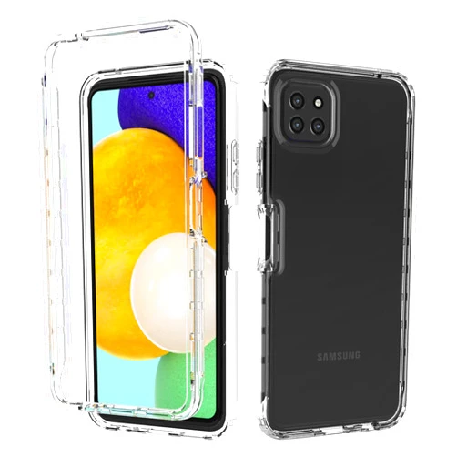 Asuwish Phone Case for Samsung Galaxy A22 5G/Boost Mobile Celero 5G Clear Transparent TPU Cell Cover Non Yellowing Slim Hybrid Shockproof Protective Heavy Duty Celero5G Gaxaly A 22 22A G5 Women Men