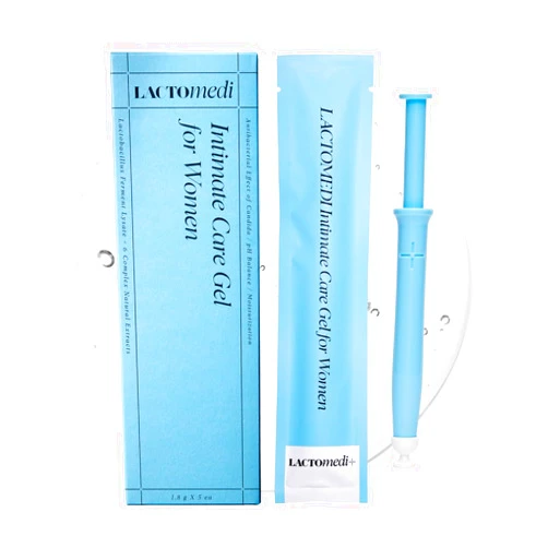 LACTOMEDI Intimate Care Gel | 5-Day Intensive Care Package | Vaginal Probiotics Applicator | Yeast Infection Care | BV Gel | pH Balance Gel | Itchiness and Unpleasant Odor | 1Box x 5pcs