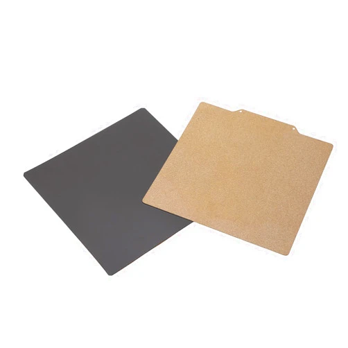 Zerone Spring Steel Magnetic Build Plate 200 x 200mm, Double Sided PEI Coated Flexible Bed, Stainless Steel Flex Plate with Adhesive Magnetic Base for 3D Printer