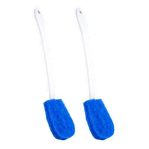 Lola Products Bath & Toilet Bowl Scrubber Brush w/ Comfort Handle & Hang Hole