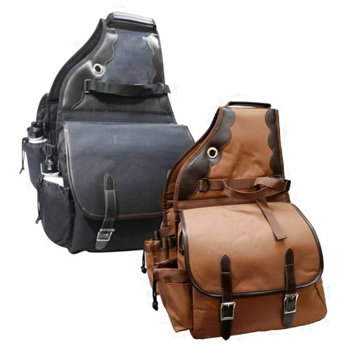 Showman 600 Denier Deluxe Insulated Nylon Saddle Bag