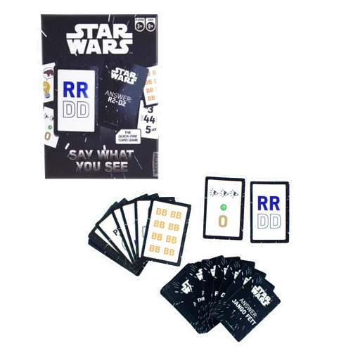 Paladone Star Wars Say What You See Game | Lucas Films Trivia Party Game