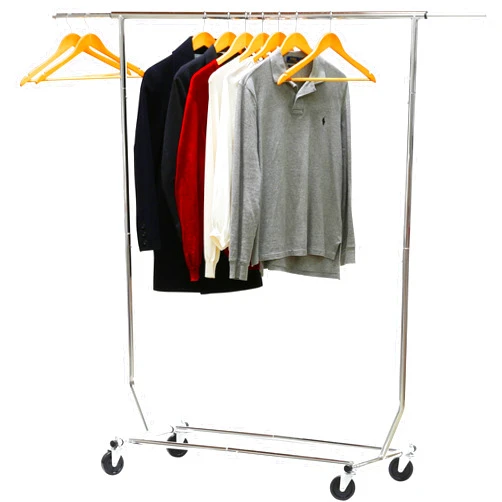 Simple Houseware Supreme Commercial Grade Clothing Garment Rack, Chrome