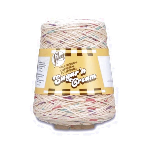 Lily Sugar N Cream Cones Potpourri Yarn - 1 Pack of 14oz/400g - Cotton - #4 Medium - 706 Yards - Knitting/Crochet