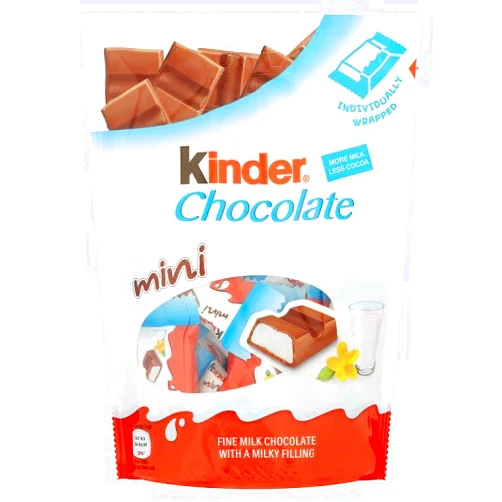 Premier Life Kinder Mini Chocolate Pouch 108g