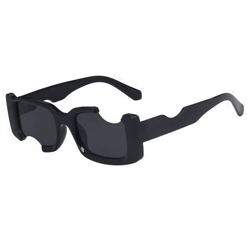 W&Y YING Punk Small Square Rectangle Sunglasses Men Women Vintage Cool Cosplay Sun Glasses UV Protection
