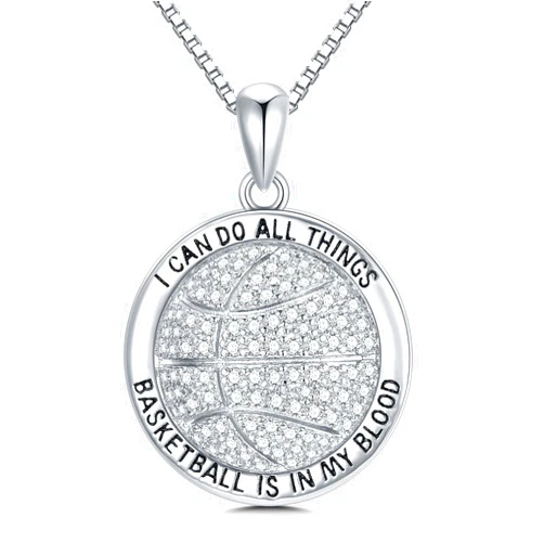 YAFEINI Sterling Silver Claddagh/Tree of Life/Mountain/Lighthouse/Basketball/Gymnastic/Skeleton Pendant Necklaces Inspiration Jewelry Gifts for Women Men