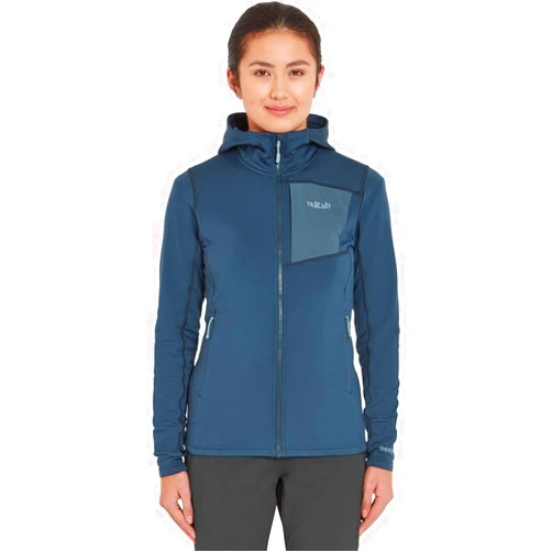 Rab Women's Superflux Hoody - Lightweight Fleece Jacket for Hiking & Climbing