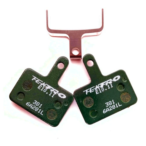 TEKTRO E10.11 Resin Disc Brake Pads | Organic Resin | Smooth & Powerful Braking | Easy Replacement