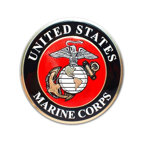 Elektroplate Premium United States Marine Corps USMC Eagle 3D Embossed Decal Sticker