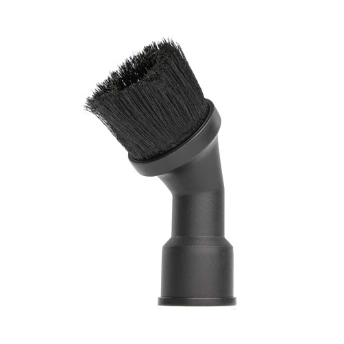 CRAFTSMAN CMXZVBE27159 1-1/4 and 1-7/8 inch DUAL-FIT Dusting Brush Wet Dry Vac Attachment, Industrial-Grade Accessory for Detailed Cleaning, Fits Most 1-1/4 in. and 1-7/8 in. Hose Diameters