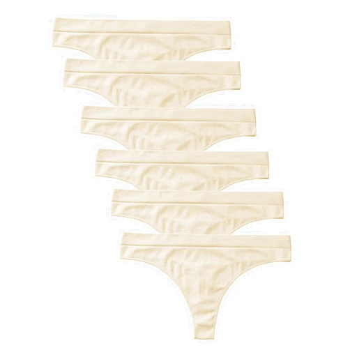 BUBBLELIME XS-XXL Seamless Sport Thong Sexy Panties Women Low Rise Breathable Stretchy Underwear No Show (6Pack&3Pack&1Pack)