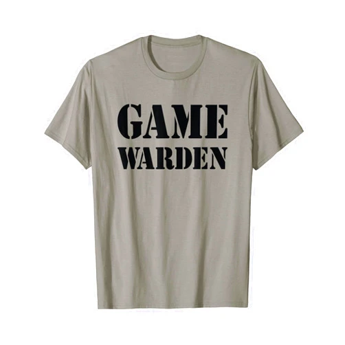 DIY Halloween Costume Shirt Co. Game Warden Shirt Halloween Costume