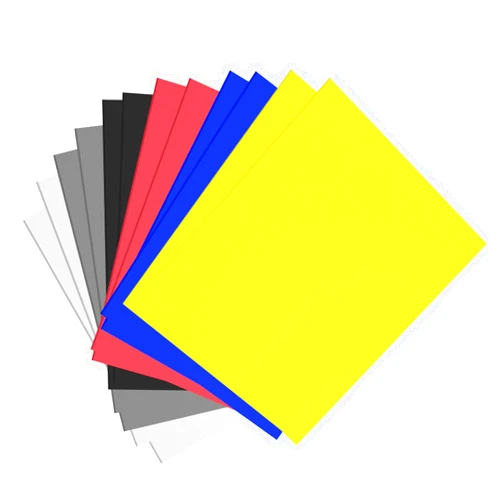 MBJelir EVA Foam Sheets - 8.5x5.5 Inch 2mmThick Non-Adhesive Craft Foam Paper for Crafts Project DIY Cosplay Scrapbooking, Classroom Projects,12 Sheets (Multi-Color)