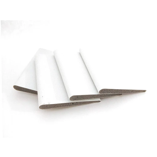 Elysian Door Corner Seals Corner Seal Pads to The Bottom of Your Exterior Doors Fix Light Gaps Around Doors Easy Trick for Gaps Bottom of Door Door Weatherstripping (Pure White)