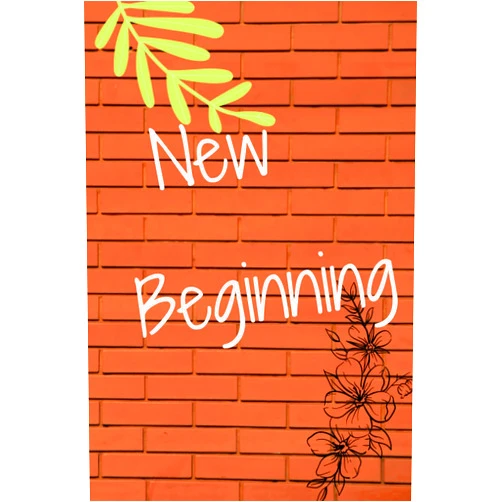 ELOUAKILI bilal New Beginning: New Beginning, Inspirational Diary Gift for Women, Teen, Girls, Friend, Colleague, School, forbeautiful start you always need a catalyst