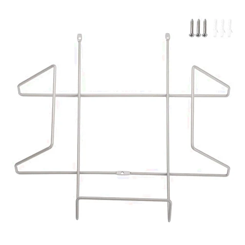 Attisstore Hard Hat Holder Hard Hat Storage Rack Wall Mounted, Gray