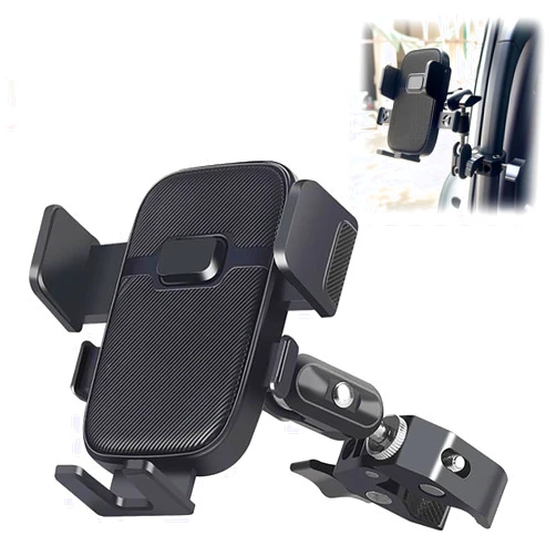 IRFGTZDBJ Truck Phone Mount for Mack Anthem 2018–2025, Adjustable Arm Truck Phone Holder Flexible Long Arm Car Mount, Universal Car Truck Grab Handle Phone Mount,A/Short