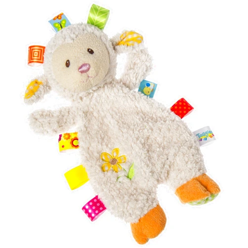 Lulujo Taggies Sherbet Lamb Lovey Toy, 12 Inch (Pack of 1)