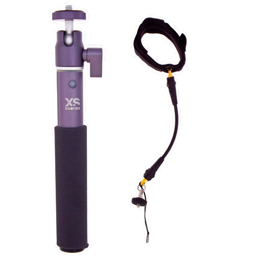 XSories U-Shot Telescopic Camera Cole & FREE Wrist Tether, Fits all Canon, Nikon, Digital Cameras, Camera Accessories (Dark Grey)