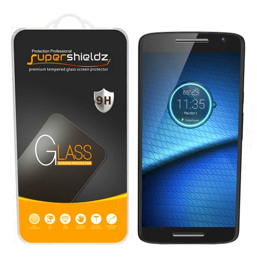 Supershieldz Designed for Motorola (Droid Maxx 2) Tempered Glass Screen Protector, Anti Scratch, Bubble Free