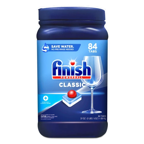 FINISH Classic, Dishwasher Detergent, Powerball, Dishwashing Tablets, Dish Tabs, 84 Count