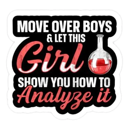 Generic Stickers Viny Laboratory Technician Design for A Lab Tech Girl - Vinyl Stickers Laptop Decal Water Bottle Sticker Funny Sticker …1388