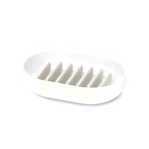 Joseph Joseph Quick-drain Soap Dish Holder for Bathroom & Kitchen, White, One Size