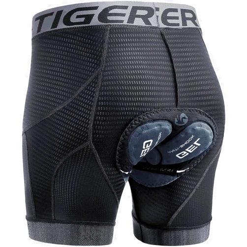X-TIGER Men's Cycling Underwear Shorts 5D Padded Gel,MTB Biking Shorts Pants with Breathable,Adsorbent Design