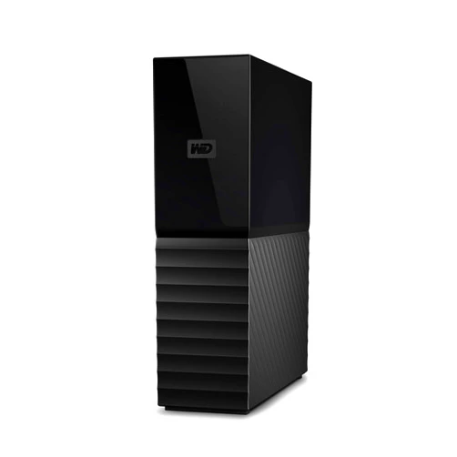 WD Western Digital 4TB My Book Desktop External Hard Drive, USB 3.0, External HDD with Password Protection and Backup Software - WDBBGB0040HBK-NESN