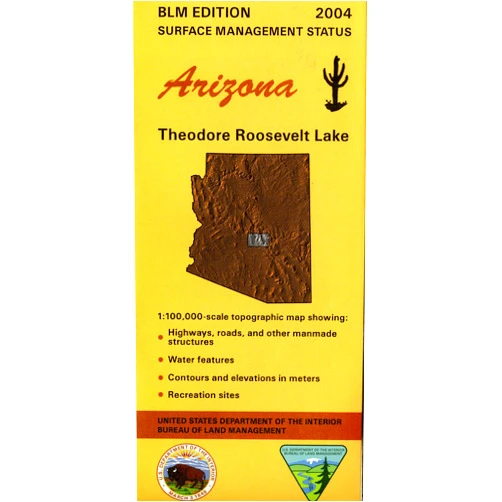 By Bureau of Land Management (Editor, Illustrator), U.S. Geologic Survey (Illustrator) Theodore Roosevelt Lake Surface Management Status (Arizona)
