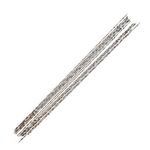 Cunyuer Spiral Scroll Saw Blades #6, 12PCS 5 inch Scroll Saw Blades for Jewelry Wood Metal Plastic Cutting Sawing Carve