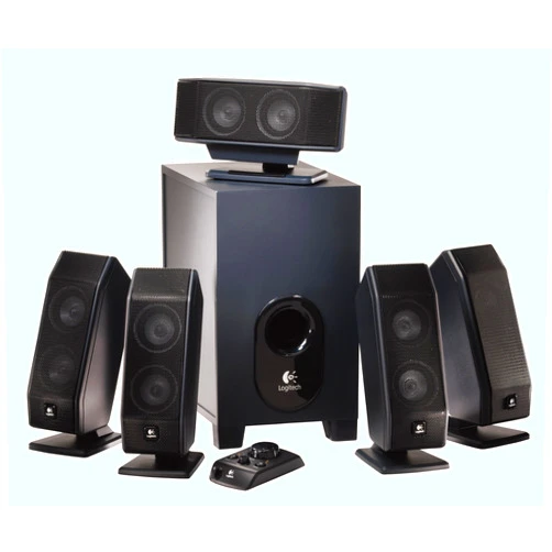 Logitech X-540 5.1 Surround Sound Speaker System with Subwoofer
