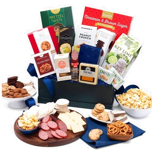 GourmetGiftBaskets.com Snack Gift Basket Premium