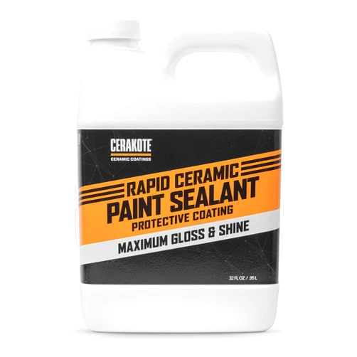 CERAKOTE® Rapid Ceramic Paint Sealant Spray - 32 oz Bulk Pack - Extremely Hydrophobic Ceramic Coating for Cars - Maximum Gloss & Shine – Unmatched Slickness - Pro Results