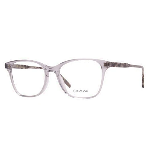 Vera Wang V579 CR Eyeglasses Women's Crystal Full Rim Square Optical Frame 51mm