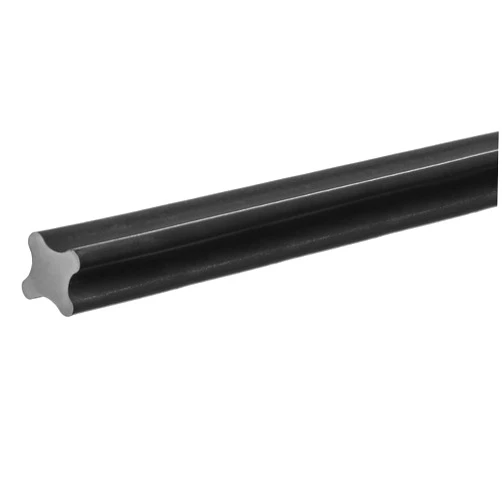 USASEALING USA SEALING ZUSA-RC-1494 Oil Resistant Buna-N Cord Stock, X-Profile, Nitrile, NBR, 70A, 1/8 in (0.139 in) CS, 5 ft. Long, Black