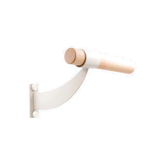 Vita Vibe VITA Barre Wall-Mounted Single Ballet Barre, Classic WB15, Wood | Fixed Height, Made in USA, Home, Studio or Gym Exercise Equipment for Kids & Adults | Dance, Fitness, Pilates