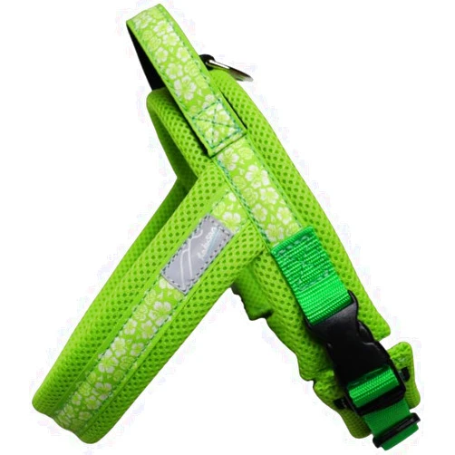 Hakusan New Just Fit Dog Harness Dragon Aloha (Muscat Aloha, 3)