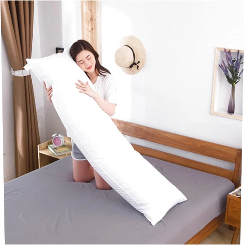 Bensmile Full Body Pillow Insert for Adults Bedding Home Soft Body Cushion for Bed Head and Back Support Long Hugs Pillow for Side Sleepers Super Soft and Durable(60x180cm(24x71inch))