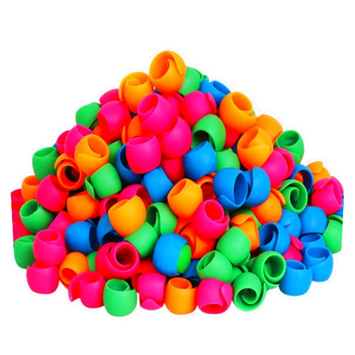 New brothread 200pcs Thread Spool Savers - Prevent Thread Tails from Unwinding - No Loose Ends for Sewing and Embroidery Machine Thread Spools