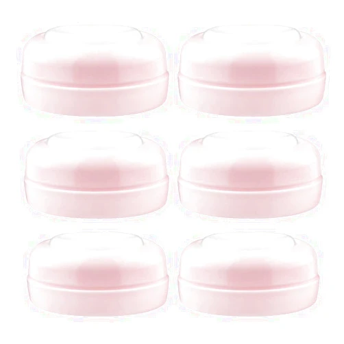 Maymom Screw Lids Aka Travel Caps with Rewritable Sealing Disc Compatible with Avent, Maymom Wide Mouth Bottles; Cap Replace Avent Natural Bottle Sealing Ring and Sealing Disc, 6pcs. (Pink)