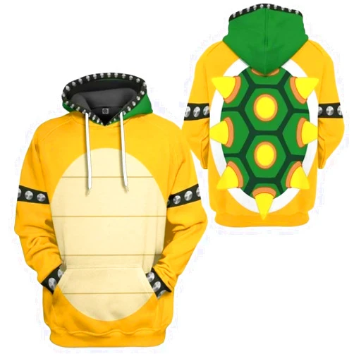 Haiebro 3D Printed Full Peach Sweatshirt Cosplay Comics Costume Unisex Kids Halloween Christmas Hoodie