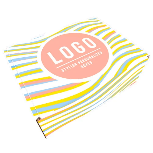 PackSales.com Custom Packaging Boxes (25 Pack) - Design Your Own Box with Logo for Small Business and Products (Outside Print Only)